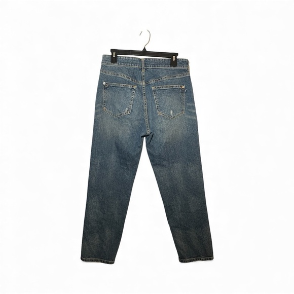 Anthropologie Pilcro The Borrowed Boyfriend Patchwork Denim Blue Jeans
Size 27 - Picture 3 of 10